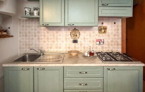 Fridge, microwave, stovetop, cookware/dishes/utensils - Awesome apartment in Montecastelli Pisano (Montecastelli Pisano)