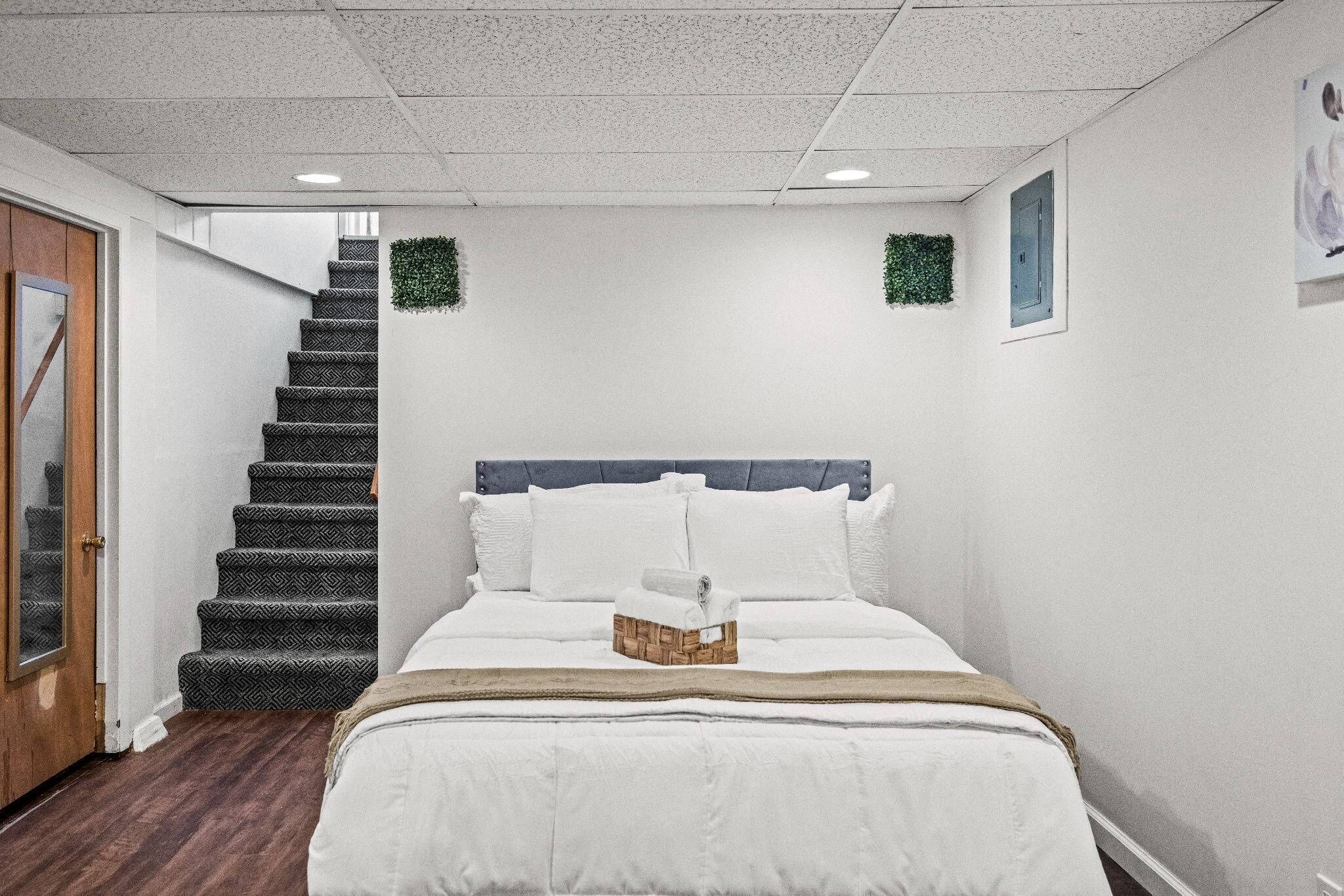 4 chambres, fer et planche à repasser, Wi-Fi gratuit, draps fournis