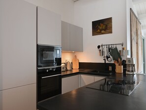 Private kitchen - Renovated Réthaise villa with AC - 8 guests (Saint-Clément-des-Baleines)