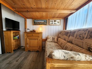 TV - Studio with balcony, pets welcome - 4 guests (Samoëns)
