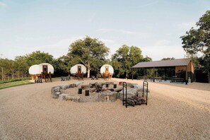 Property grounds - Hidden Glamping Wagon | Ozark Ranch + Lake Access (Branson)