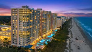 Exterior - Oceanfront Bay Watch 1BR w/ Resort Amenities (North Myrtle Beach)