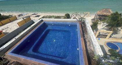 Complete Beachfront Villa with Pool | 5 Bedrooms | 8 Baths