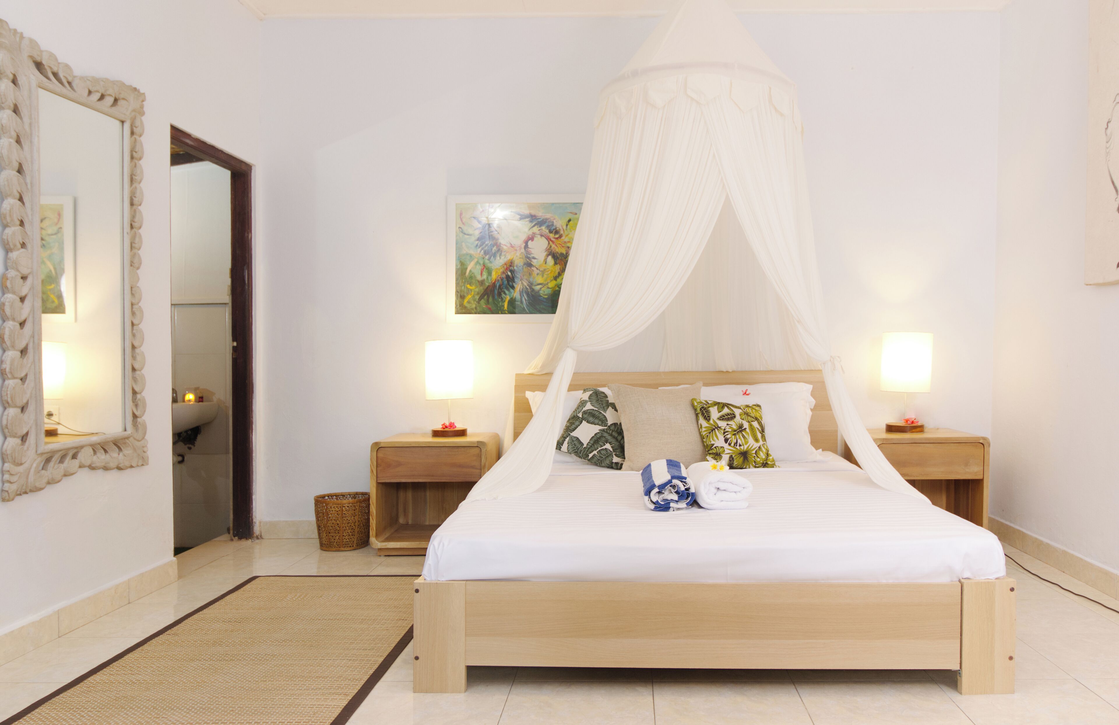 Deluxe tweepersoonskamer, uitzicht op zwembad