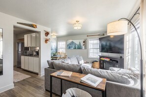 Smart TV, video games, DVD player, books