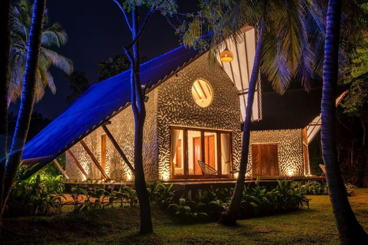 Façade de l’hébergement