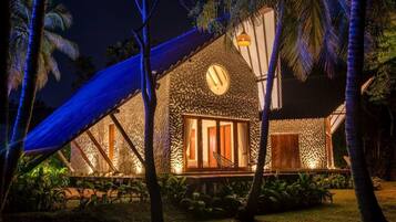 Façade de l’hébergement