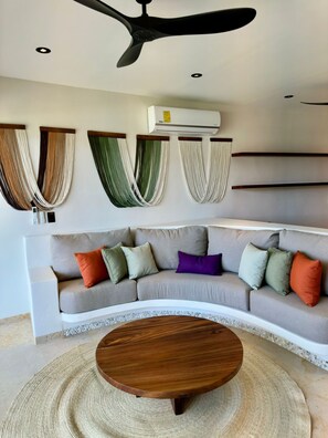 Living area - Ocean view villa zielo sol 102, la ropa (Zihuatanejo)