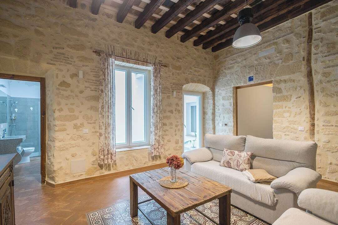 Apartment (Family Two-Bedroom Apartment with Vie) | Living room