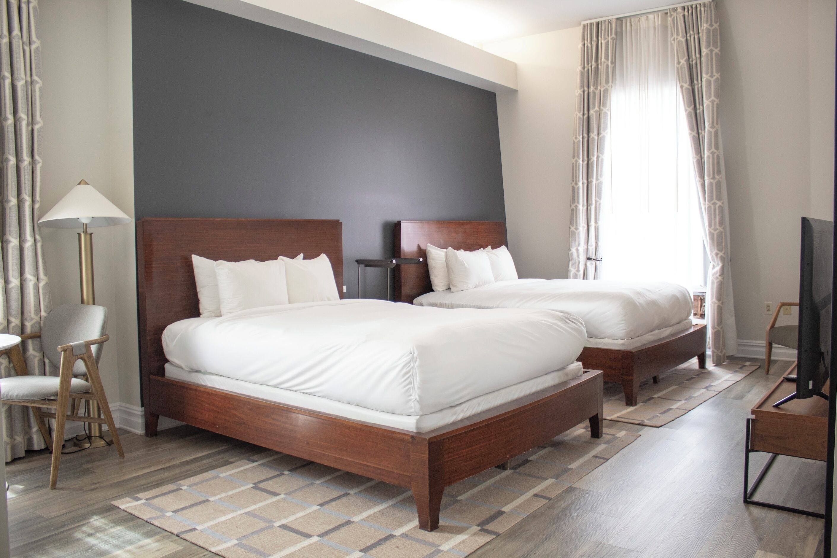 Kamer, 2 queensize bedden