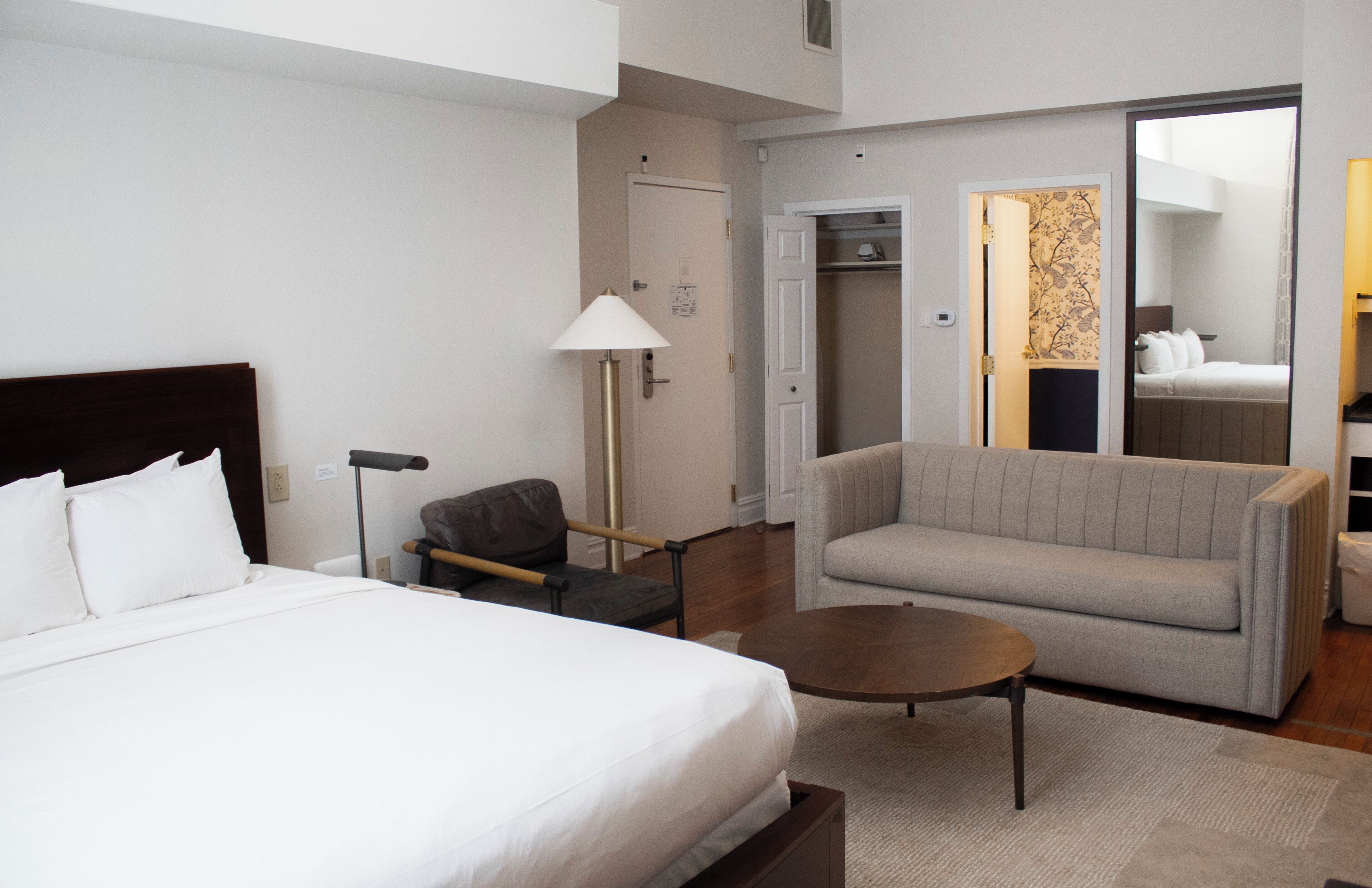 Kamer, 1 kingsize bed met slaapbank