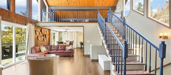 Up to 10 guest house in welcoming Lake Arrowhead with views