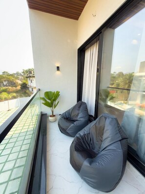 Balcony - The White Casa Villa (Devghar)