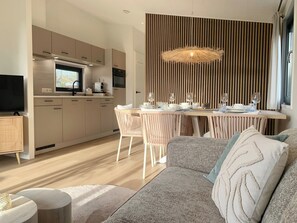 Classic House, 2 Bedrooms | Living room - Chalet Near Sint Maartenszee Beach (Sint Maartensvlotbrug)