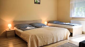 Triple Room, Patio, Garden View