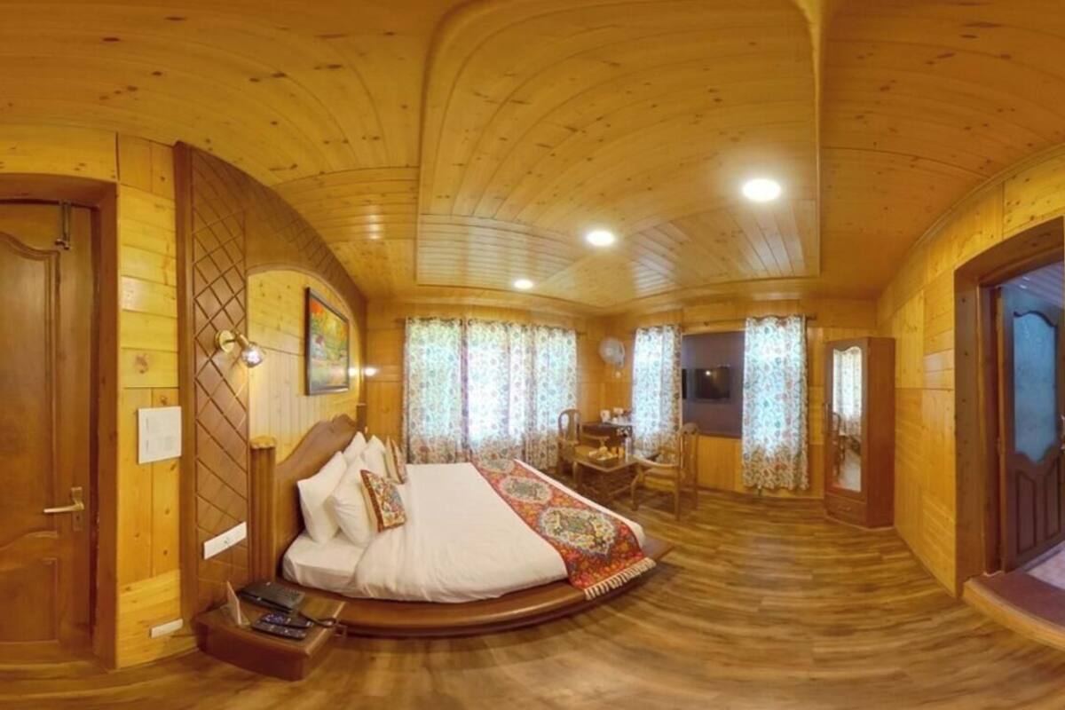 Quarto luxo, vista para a montanha