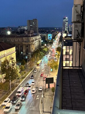 Deluxe Apartment, Balcony, City View | Property grounds - Beo Suite (Beograd)