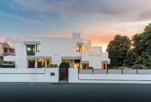 Fassade der Unterkunft