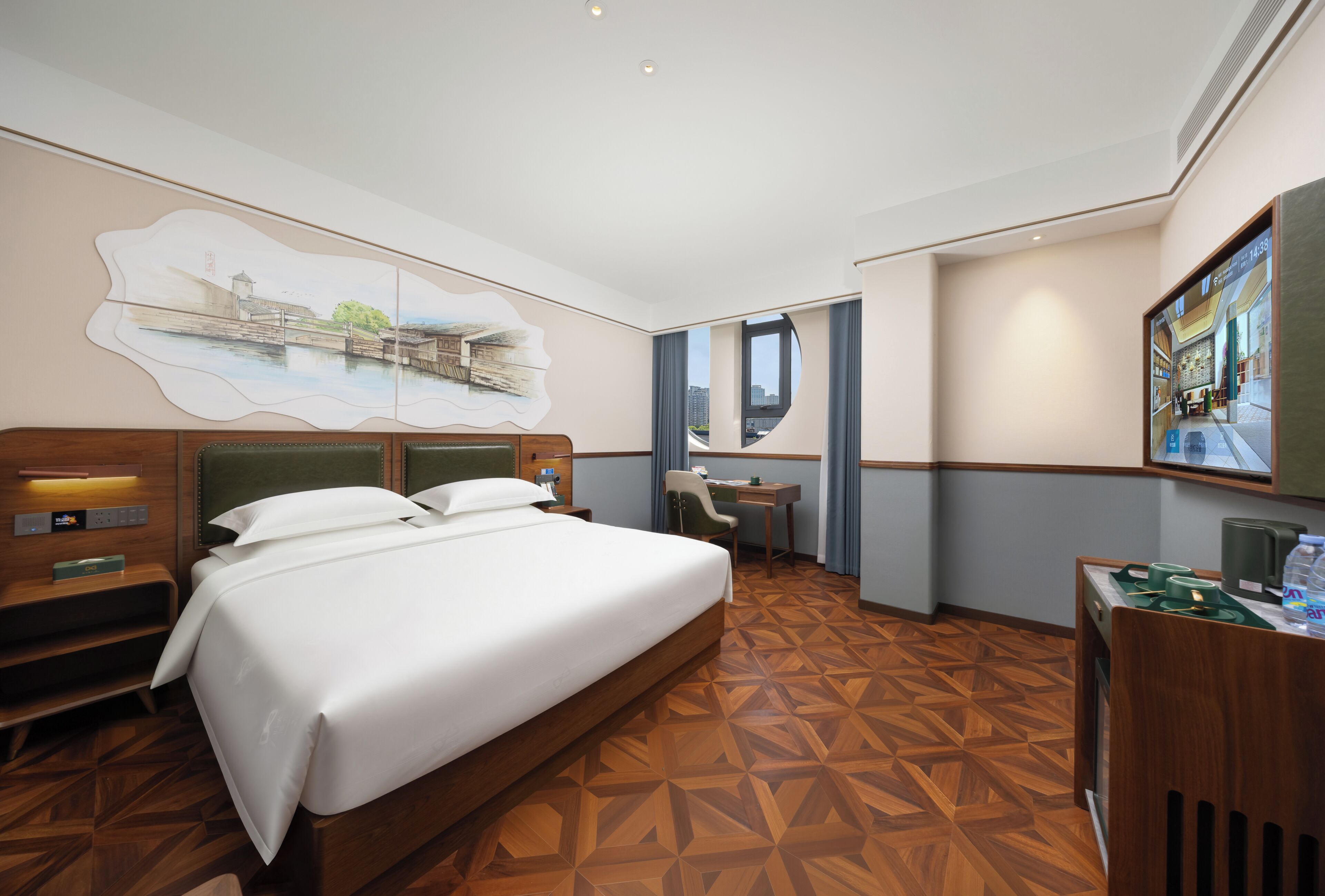 Basic Double Room | Free minibar, desk, laptop workspace, blackout drapes