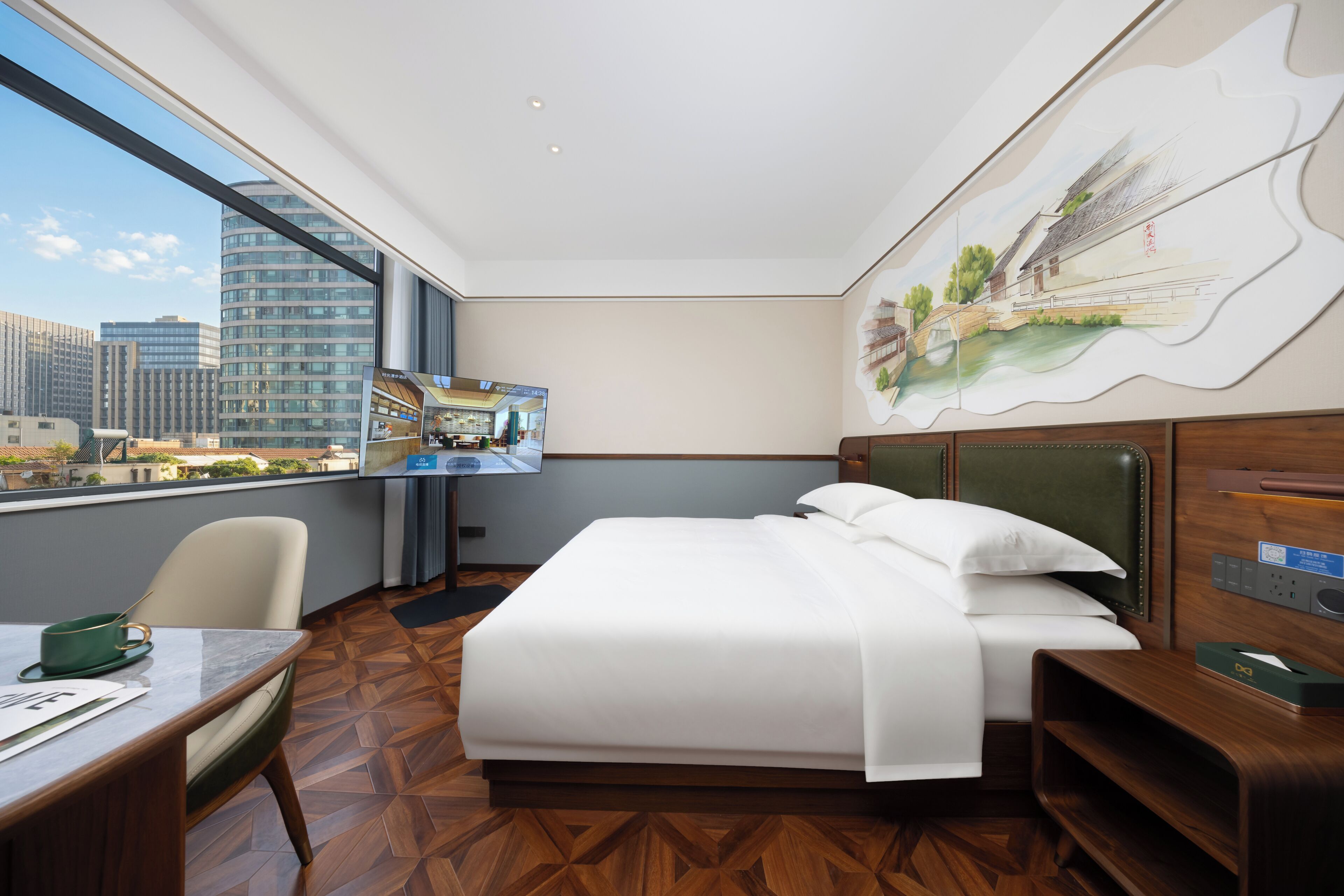 Superior Double Room | Free minibar, desk, laptop workspace, blackout drapes