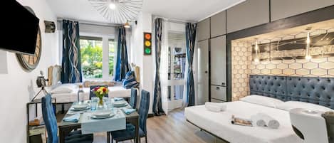標準開放式客房, 露台, 山景 (Apt Suite 125 shared pool & sun)