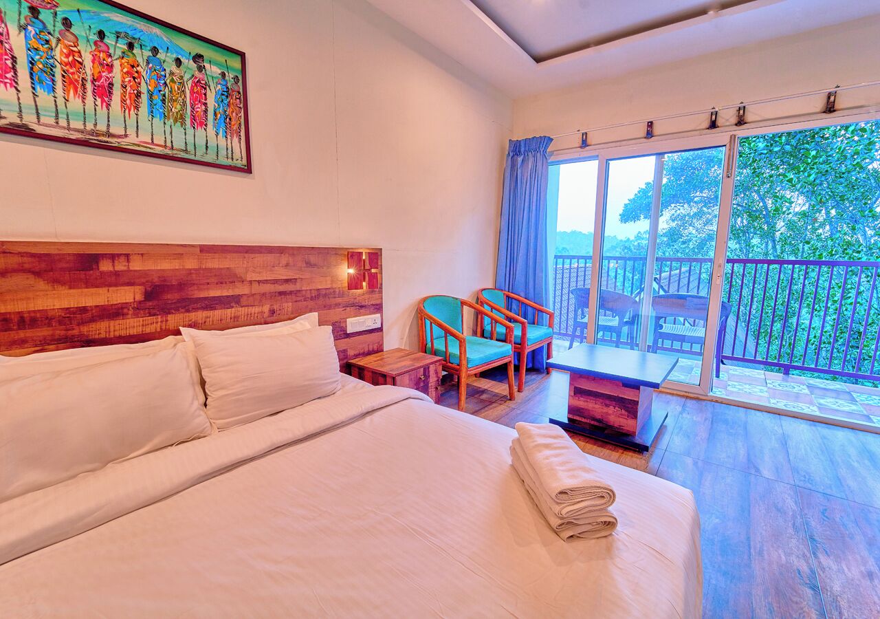 Premium Double Room, Balcony, Mountain View