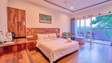 Doppia Premium, balcone, vista montagna