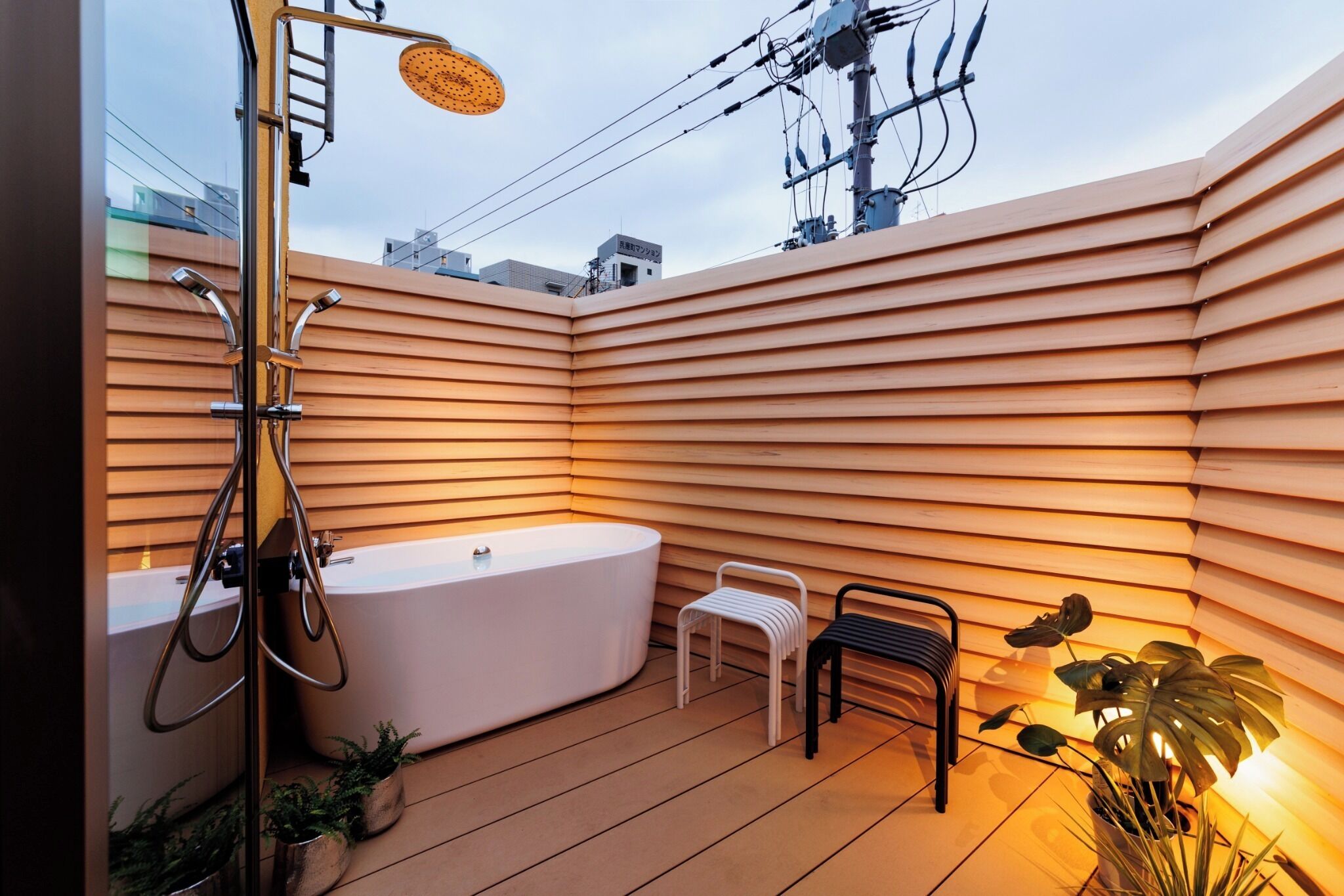 Enceinte de l’hébergement