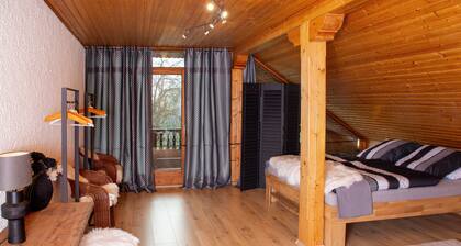 Landhaus „Chalet Wiesenblick“ mit Balkon und WLAN