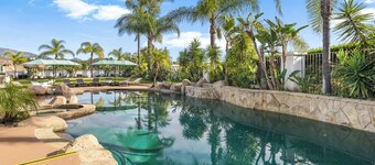 Sleeps 20 | Resort Pool + Putting Green + Near Lake Poway | Barrel & Crest