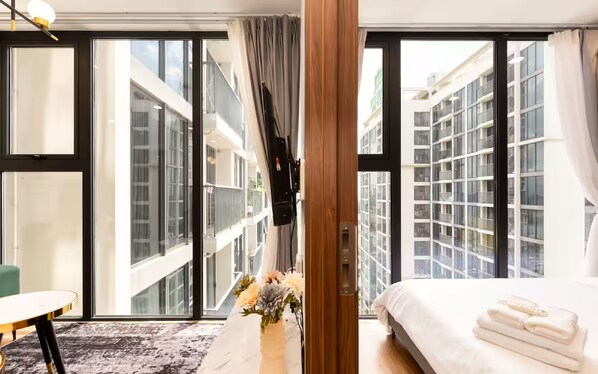 Căn hộ Deluxe, 1 phòng ngủ, bếp | Quang cảnh thành phố