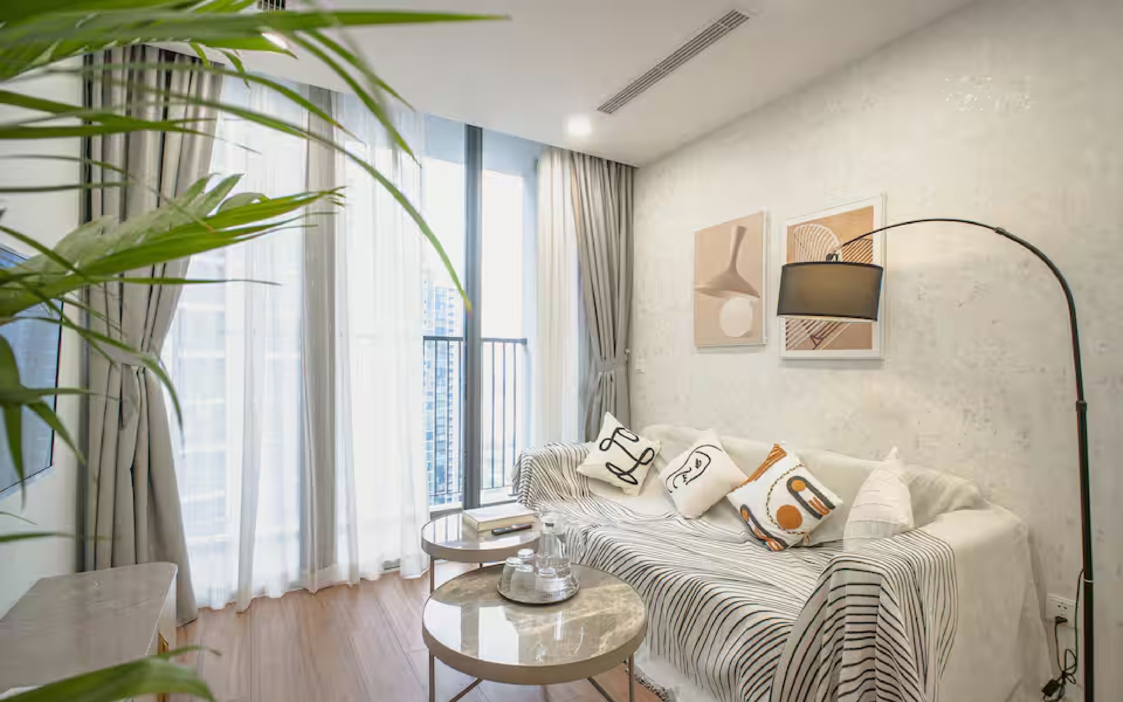 Leilighet – deluxe, 1 soverom, kjøkken | Oppholdsområde