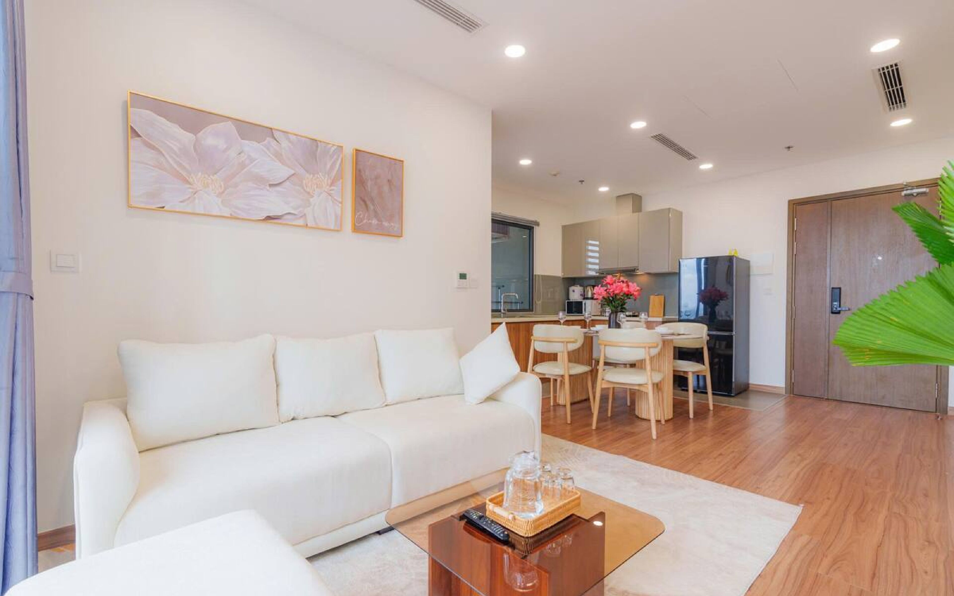 Deluxe-Apartment, 2 Schlafzimmer, Küche | Wohnbereich