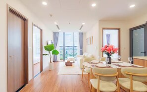 Căn hộ Deluxe, 2 phòng ngủ, bếp | Nội thất