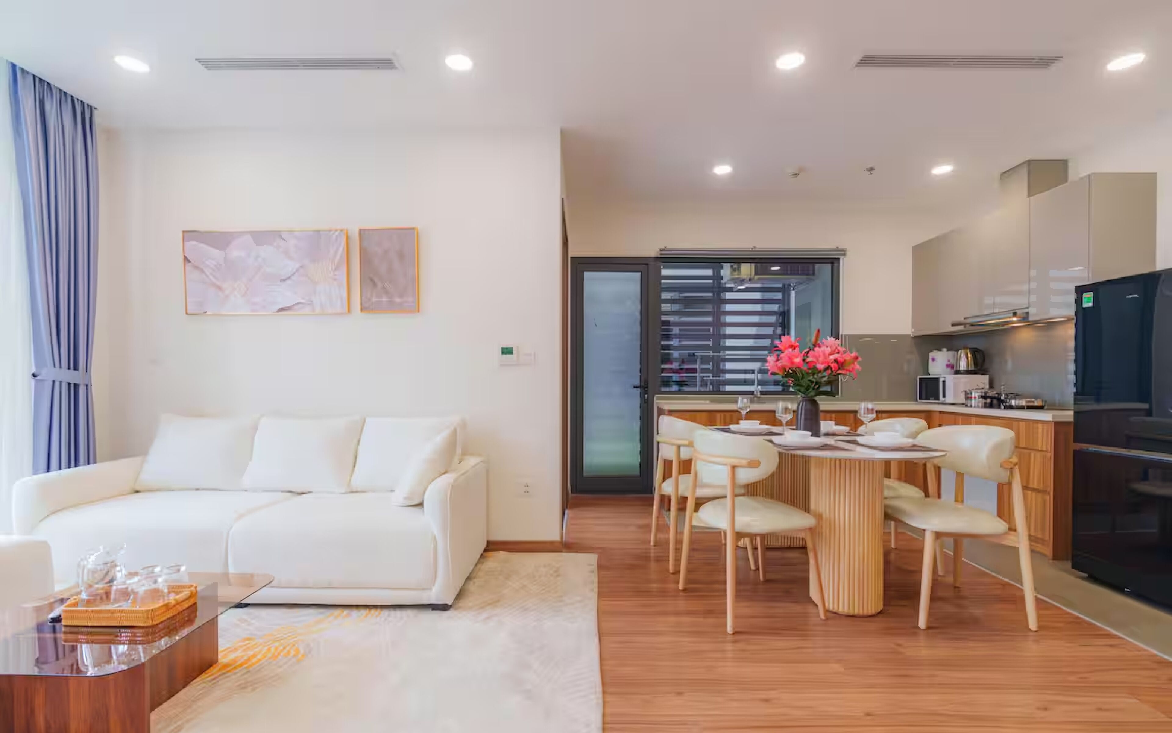 Apartamento Deluxe, 2 habitaciones, cocina | Interior