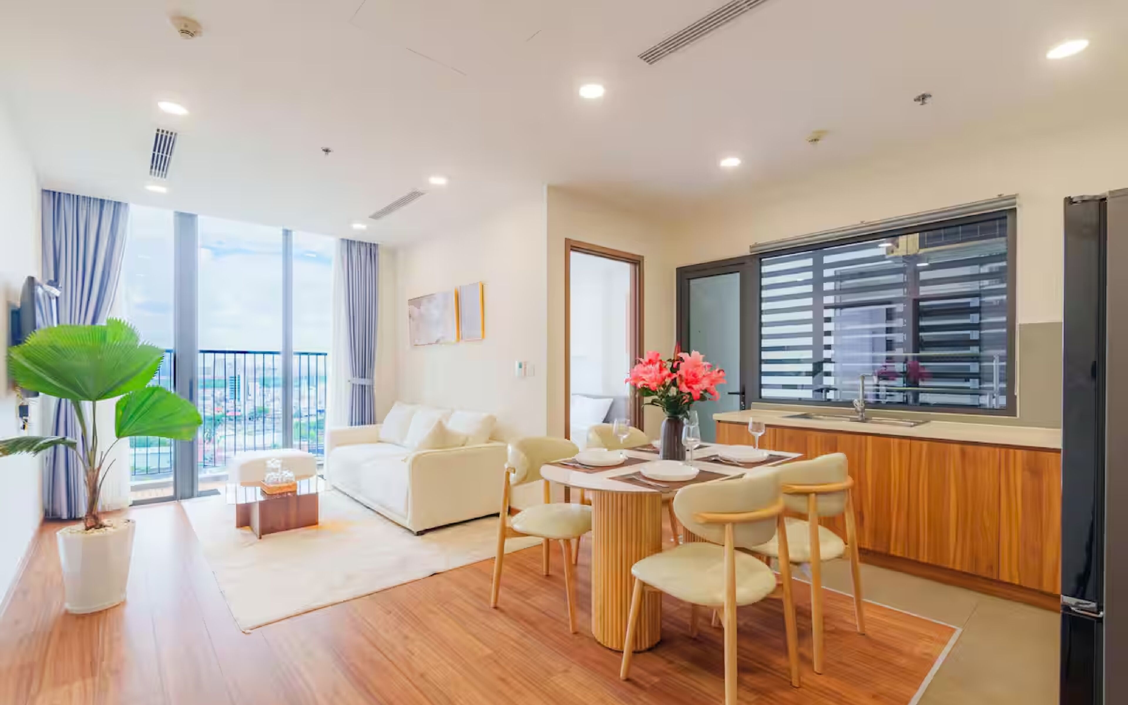 Leilighet – deluxe, 2 soverom, kjøkken | Innvendig