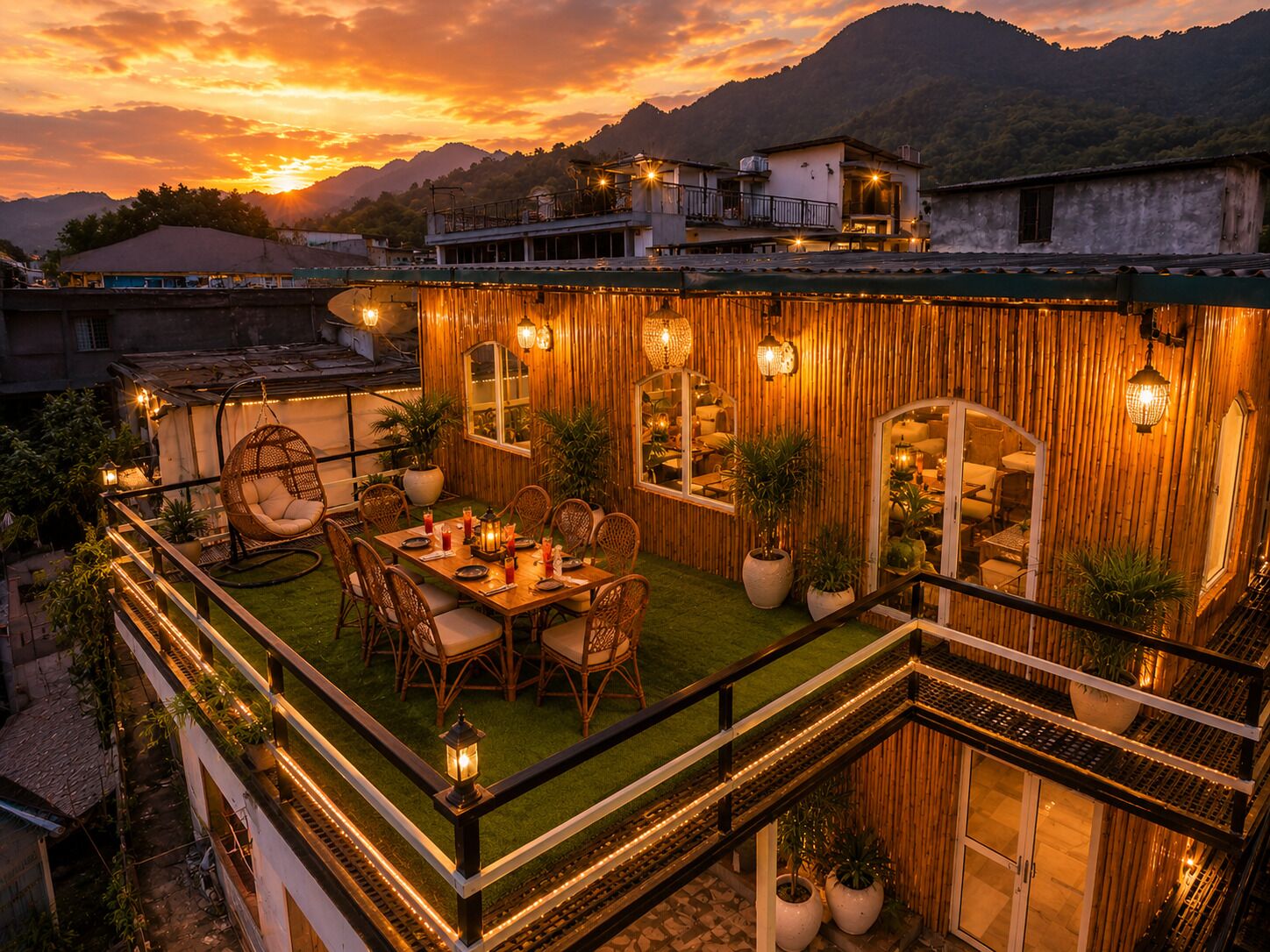 Rooftop terrace