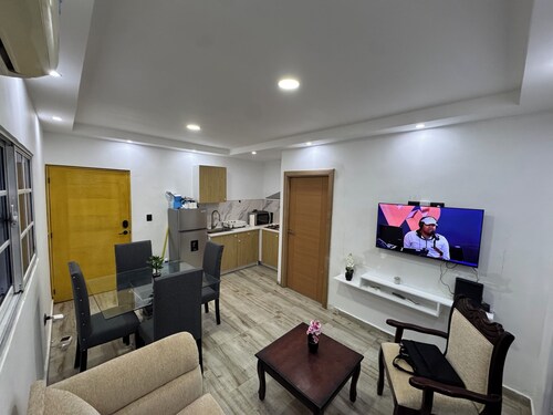 Modern and comfortable suite in Azua + AC + Wi-Fi