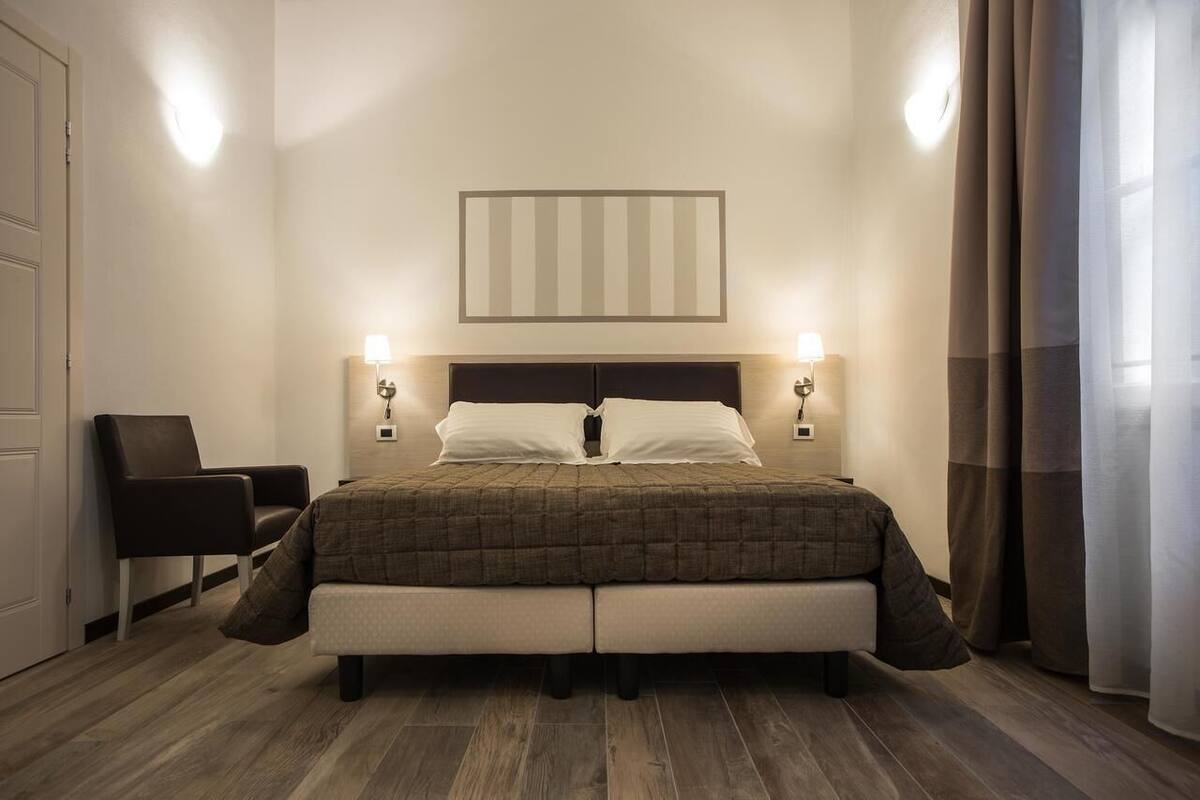 Comfort-Zimmer, Blick auf den Innenhof