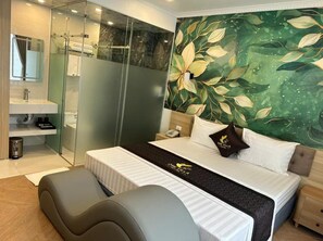 Kahden hengen deluxe-huone, parveke, kaupunkinäköala