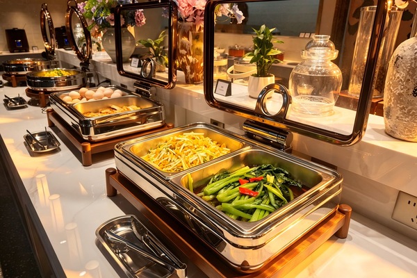 Daily buffet breakfast for a fee