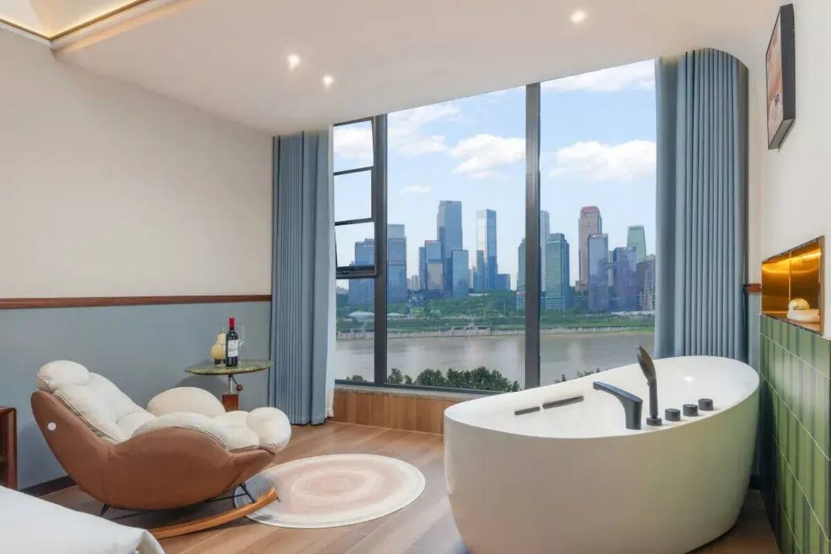 River View Private Bath King Room | Premium bedding, memory foam beds, free minibar, desk