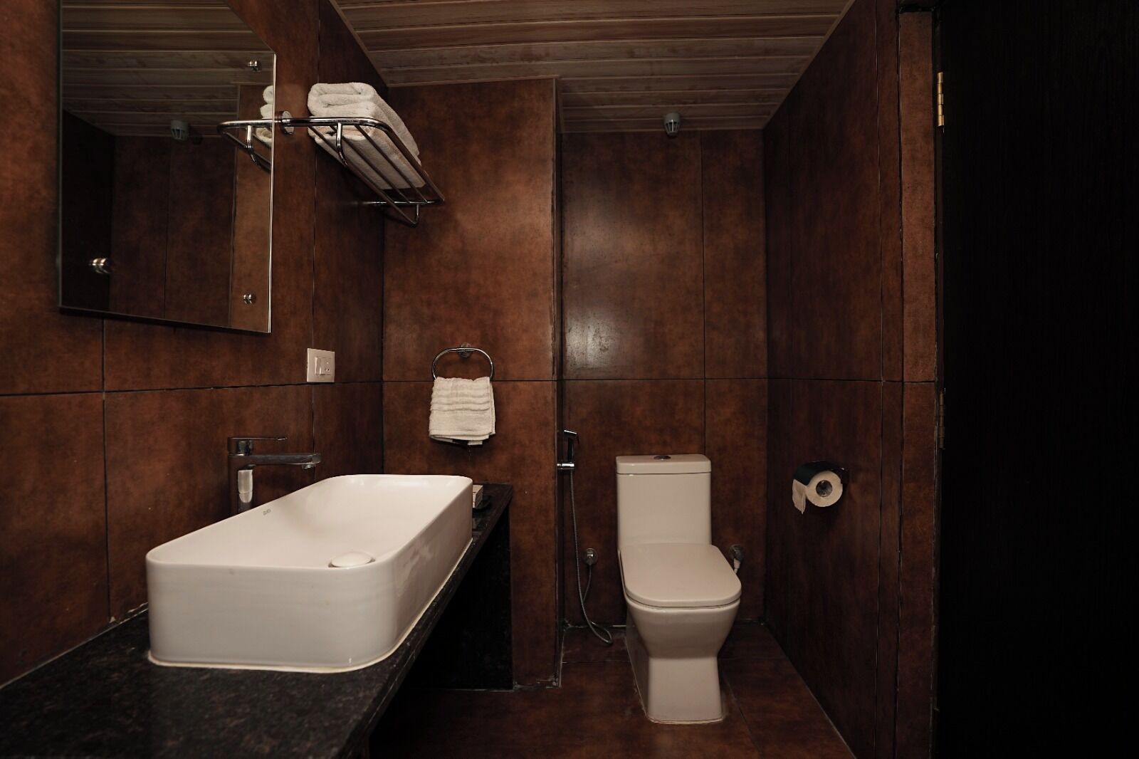 Deluxe-Doppelzimmer, Stadtblick | Badezimmer