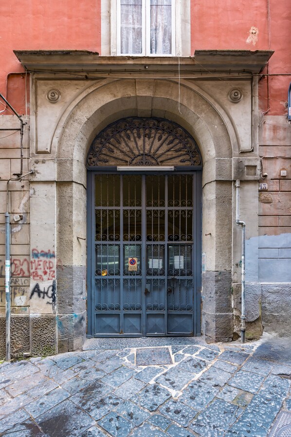 Fassade der Unterkunft