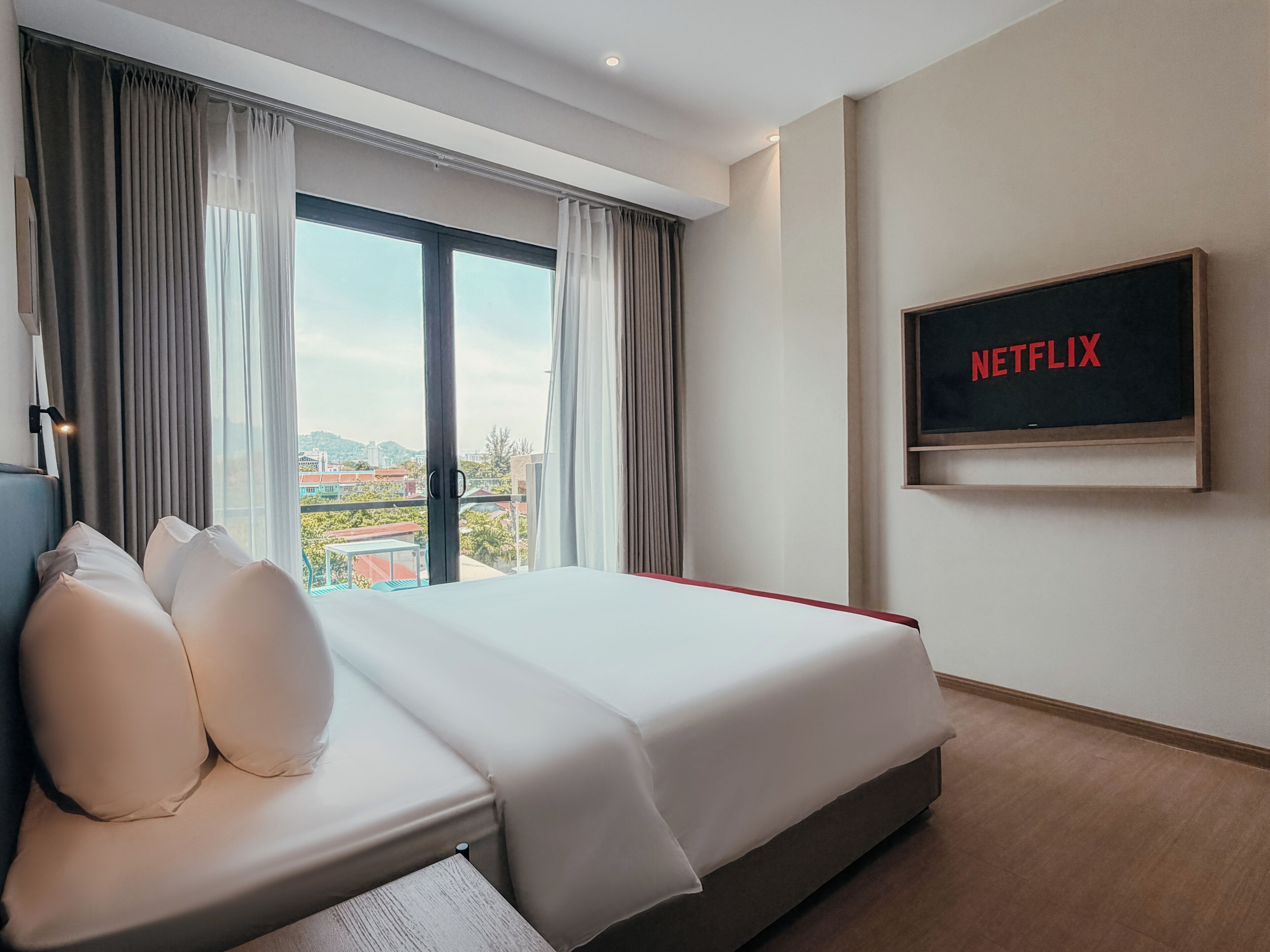 Chambre Double Deluxe, balcon, vue ville