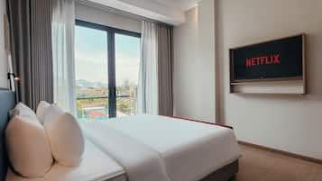 Chambre Double Deluxe, balcon, vue ville
