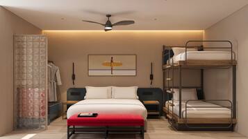 Chambre Quadruple Standard, vue montagne