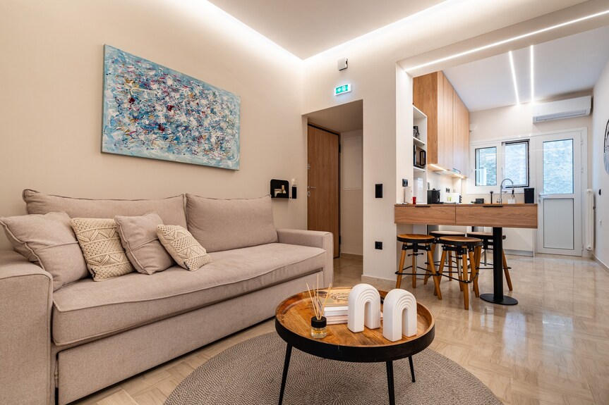 Appartement 'The Apex Boutique B2' Met Balkon, Wi-fi En Airconditioning - Athene