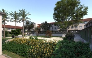 숙박 시설 구내