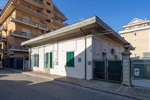 Voorkant van accommodatie